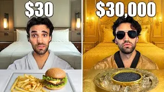 Thumbnail: I Stayed at 5-STAR HOTELS for $30, $300, $3,000 & $30,000!