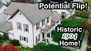 Thumbnail: HISTORIC HOME RENOVATION?? | Walking a Potential Flip | Built in 1904!!