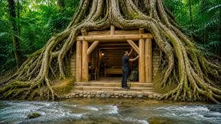 Thumbnail: Man Builds a Secret House Beneath a Giant Tree | Start to Finish by@primitivevilla1930