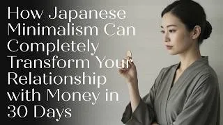 Thumbnail: How Japanese Minimalism Can Completely Transform Your Relationship with Money in 30 Days
