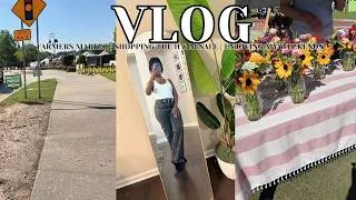Thumbnail: Weekend Vlog: Come with me to the Farmers Market | What I picked up from the H & M sale