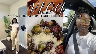 Thumbnail: Enjoying life in my 40's | My new hobby | I bought a new ring light | Father's Day/Date night