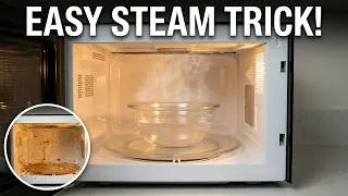 Thumbnail: Microwave Explosion? This Simple Steam Trick Makes Microwave Cleaning EASY!