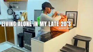 Thumbnail: My Late 20’s Living Alone Diaries || Grocery Restock | Home Reset | Hiking | Business: NAIROBI VLOG 