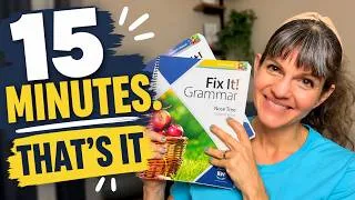 Thumbnail: Fix It! Grammar: The Nose Tree Review | IEW Grammar Curriculum