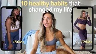 Thumbnail: 10 HABITS THAT HELPED ME LOSE 30LBS + keep it off