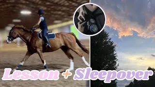 Thumbnail: Lessoning and then having a sleepover! 