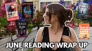 Thumbnail: the 7 books I read in June (with reviews & ratings) ⭐️
