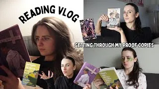 Thumbnail: spoiler free reading vlog: getting through my proof copies 