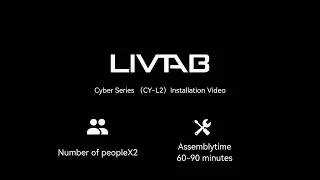 Thumbnail: LIVTAB Cyber Series CY-L2 Extended L-Shaped Desk Assembly Guide