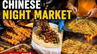 Thumbnail: Inside a Busy Chinese Night Market | Sizzling Street Food in Xuzhou, China