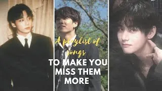Thumbnail: A playlist to listen while it's raining and miss him/her even more 