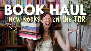 Thumbnail: new books on the TBR ✨ | BOOK HAUL