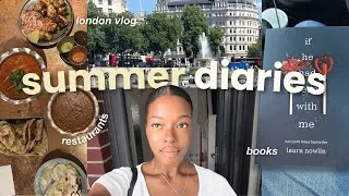 Thumbnail: london summer vlog ☀️ post exam freedom, books, restaurants & cozy days