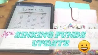 Thumbnail: Sinking Funds Update | April 2022 | Counting Cash | How Much We Saved