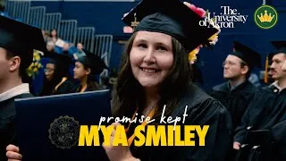 Thumbnail: 👑 Mya Smiley Becomes LeBron & The University of Akron's First I Promise College Graduate