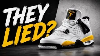 Thumbnail: Jordan Brand Lied About This Shoe… (Jordan 4 Tour Yellow Review) 