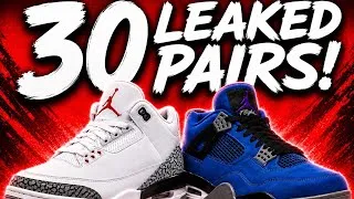 Thumbnail: 30 Jordan Brand 2027 Leaks Ranked - White Cement 3s Are Back!