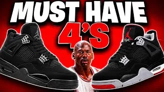 Thumbnail: Best Jordan 4s You NEED in 2026