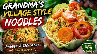 Thumbnail: Grandma's Village Style Noodles Recipe | Easy Homemade Stir-Fried Noodles