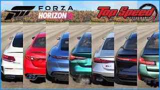 Thumbnail: Forza Horizon 6 - Top 27 Fastest Saloon Cars | Speed Test All Stock