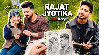 Thumbnail: Jyotika and Rajat | Turning Their Love Story Into a Sketch | Sketchcast ✍️ @JyotikaRajat