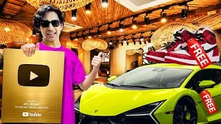 Thumbnail: How Many FREE Things Can 1 Million Subs Get Me?