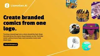 Thumbnail: LlamaGen 101: Turning Your Logo Into a Comic Story