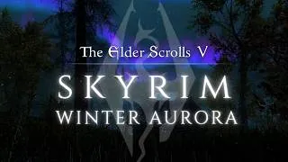 Thumbnail: Relaxing Skyrim Music & Ambience | Calm Winter Aurora