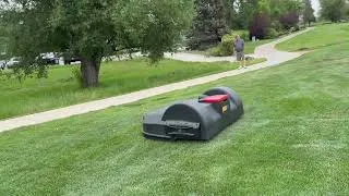 Thumbnail: Toro Turf Pro Autonomous Mower IN ACTION!