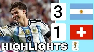Thumbnail: Argentina 3-1 Switzerland | Full Match Highlights | FIFA World Cup 2026