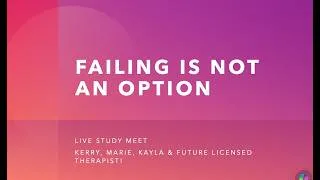 Thumbnail: MFT National Exam-DSM 5 Diagnosis Study Live Review