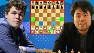Thumbnail: Magnus Carlsen vs Hikaru Nakamura Chess Game 79 #chessgame #chess #hikarunakamura #magnuscarlsen 