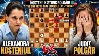 Thumbnail: Master Chess Game : 156 | Alexandra Kosteniuk vs Judit Polgár #checkmate #chessmaster #chesscom 