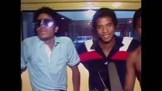 Thumbnail: RARE l The Jacksons interviewed in Atlanta before Triumph Tour show (1981.)