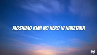 Thumbnail: Moshimo kimi no hero ni naretara // JOE Nishizawa (From GENIC) • Lyrics