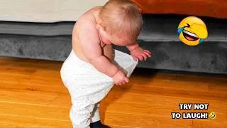 Thumbnail: What Is This Baby Even Doing?! 😂 Funniest Baby Moments 2026