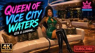 Thumbnail: The Queen of Vice City Waters 👑🌊 | GTA 6 Loading... | Vice City Maharani | Lo‑Fi