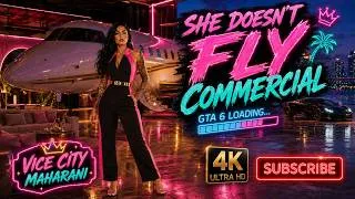 Thumbnail: She Doesn’t Fly Commercial 👑🔥 | GTA 6 Loading... | Vice City Maharani | Lo‑Fi