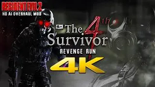 Thumbnail: RESIDENT EVIL 2 HD AI OVERHAUL | THE 4TH SURVIVOR REVENGE RUN | No Commentary | 4K 60fps