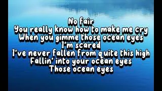 Thumbnail: Billie Eilish- Ocean eyes (lyrics)
