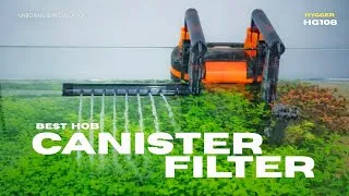 Thumbnail:  Hygger HOB  Canister Filter Unboxing & Review | Best Filter for Planted aquarium..🤿