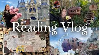 Thumbnail: meeting my biological parent, reading jurassic park, & disney world