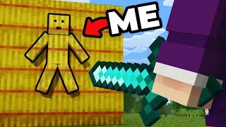 Thumbnail: Minecraft Hide and Seek, But You Can Paint Yourself!