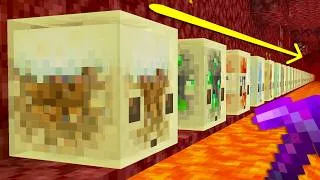 Thumbnail: I Tested Every Sulfur Cube in Minecraft Hardcore!