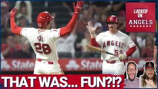 Thumbnail: WE HAD FUN?? Angels’ George Klassen and Mike Trout Make Baseball FUN Again, STUN Texas Rangers