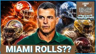Thumbnail: DISRUPTION: Miami Hurricanes, Mario Cristobal FACE Threats from Louisville, SMU in ACC Title Race