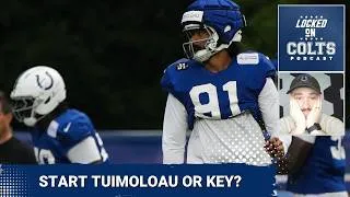 Thumbnail: INDIANAPOLIS COLTS: Jaylahn Tuimoloau's Chances to Start, PLUS How to Limit Jonathan Taylor's Work