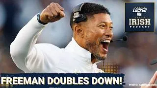Thumbnail: Marcus Freeman Is ‘ALL IN’ on Notre Dame! Plus, A Big Update on Charles Jagusah | MAILBAG