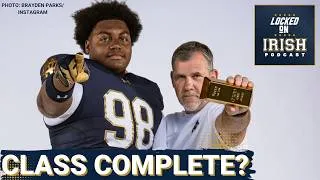 Thumbnail: BOOM! Notre Dame Lands 4-Star DT Brayden Parks Over Oregon